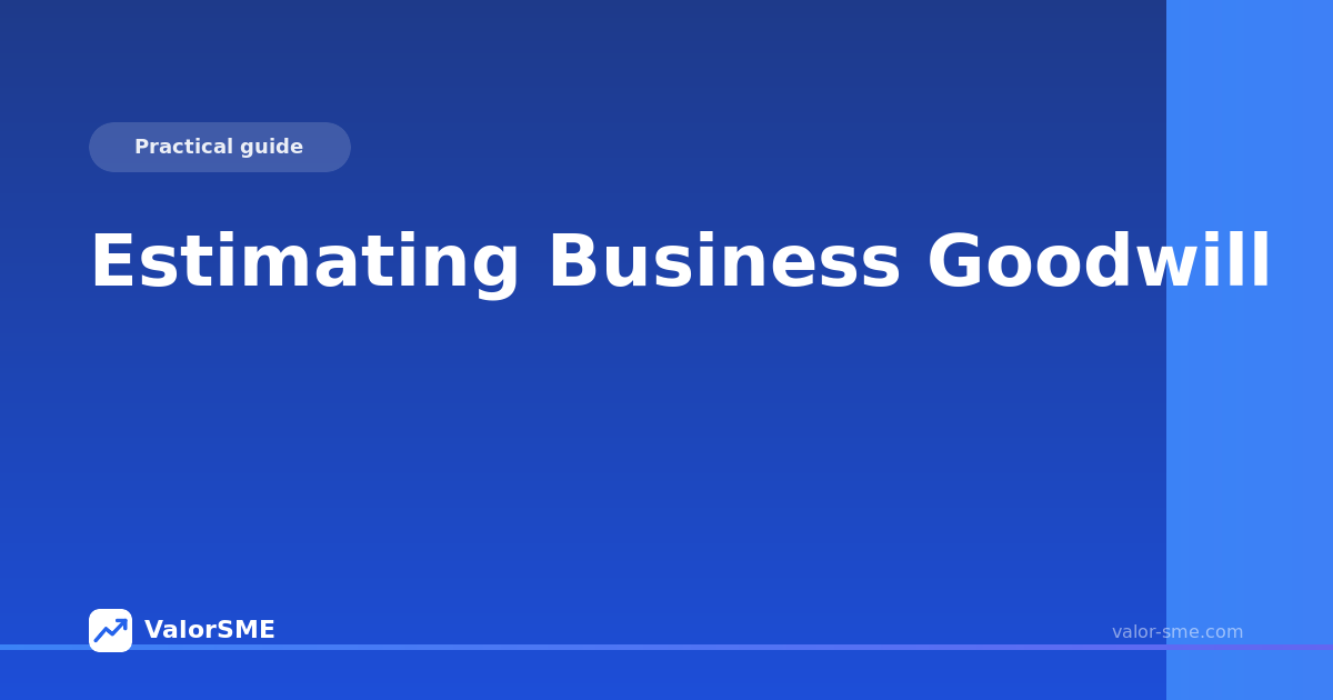 How to estimate business intangible value: methods and guide - ValorSME